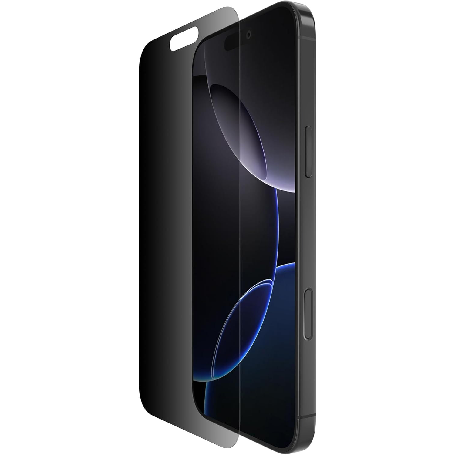 Oryginalne szkło hartowane firmy Belkin z serii ScreenForce InvisiGlass Privacy AntiMicrobial Treated dla iPhone 16 Pro Max